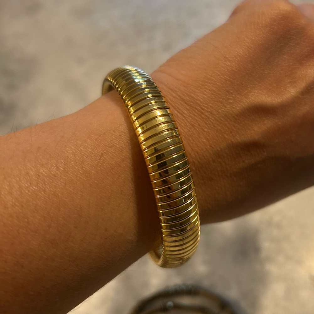 Stretch Gold-Tone Bracelet